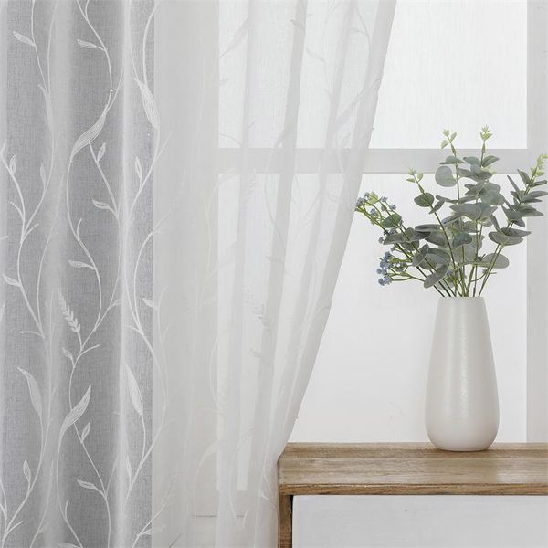 curtain & drapes cdiy white leaves embroidery sheer curtains for bedroom living room voile kitchen finished tulle window treatment custom
curtain & drapes cdiy white leaves embroidery sheer curtains for bedroom living room voile kitchen finished tulle window treatment custom