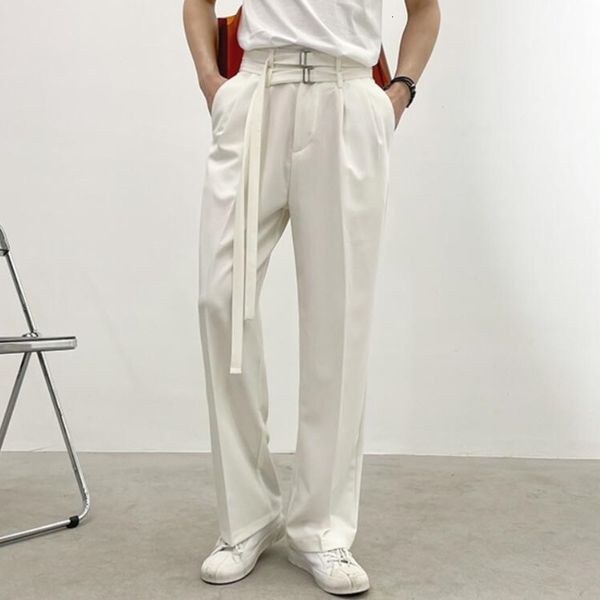 men's pants korean belt suit fashion black white dress men trousers loose straight casual mens wide-leg m-xl lgw4
men's pants korean belt suit fashion black white dress men trousers loose straight casual mens wide-leg m-xl lgw4