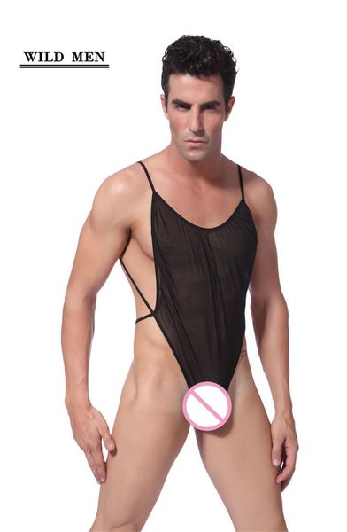wild men mesh see through high cut bodysuit thong backless transparent sheer spandex erotic lingerie body suits fx06, Black;white
wild men mesh see through high cut bodysuit thong backless transparent sheer spandex erotic lingerie body suits fx06, Black;white
