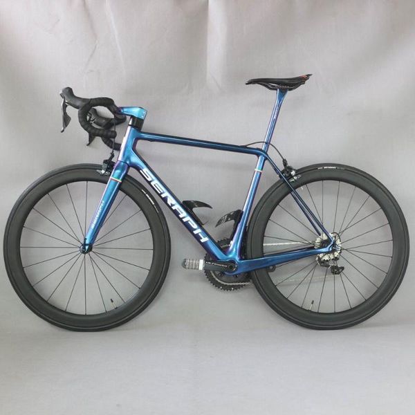 all inner cable frame carbon road bike complete bicycle cycling with shi r8000 22 speed groupset bikes