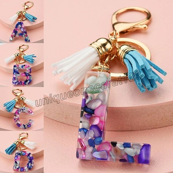 fashion letter tassel keychain trendy creative colorful 26 english letter initial resin handbag keyring accessories for women pendant jewelr, Slivery;golden
fashion letter tassel keychain trendy creative colorful 26 english letter initial resin handbag keyring accessories for women pendant jewelr, Slivery;golden