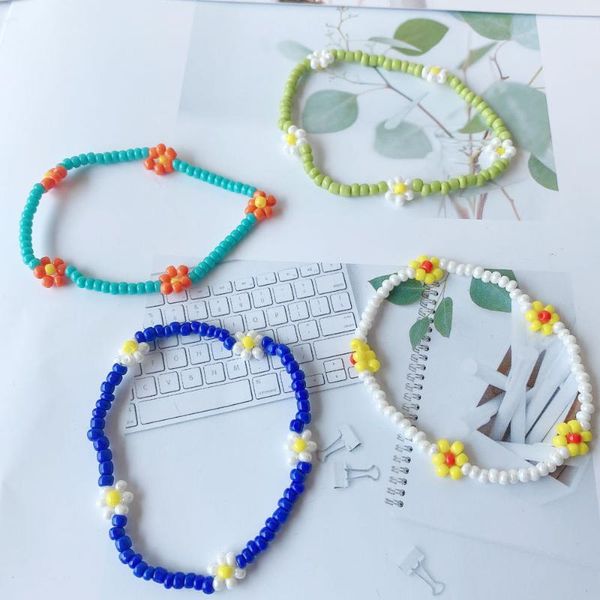 beaded, strands fashion vibrant girls acrylic beads bracelet for women korean ins multicolor little daisy flower 2021 summer jewelry, Black
beaded, strands fashion vibrant girls acrylic beads bracelet for women korean ins multicolor little daisy flower 2021 summer jewelry, Black