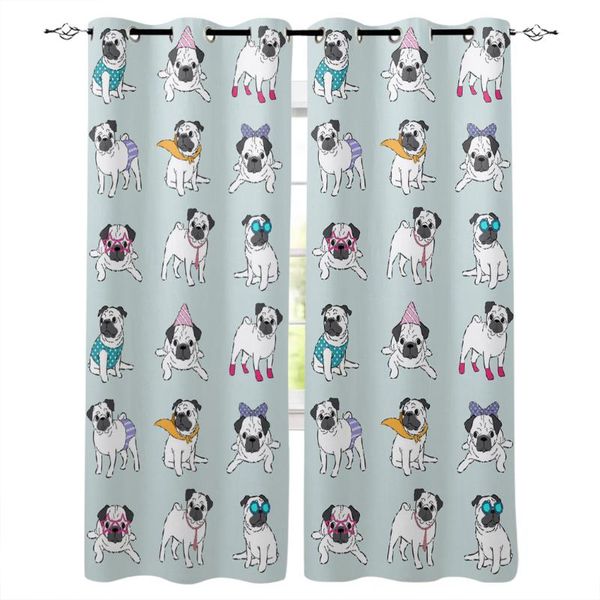 curtain & drapes cute pugs pet dogs window treatments curtains valance dark blinds living room print decor kids 
curtain & drapes cute pugs pet dogs window treatments curtains valance dark blinds living room print decor kids