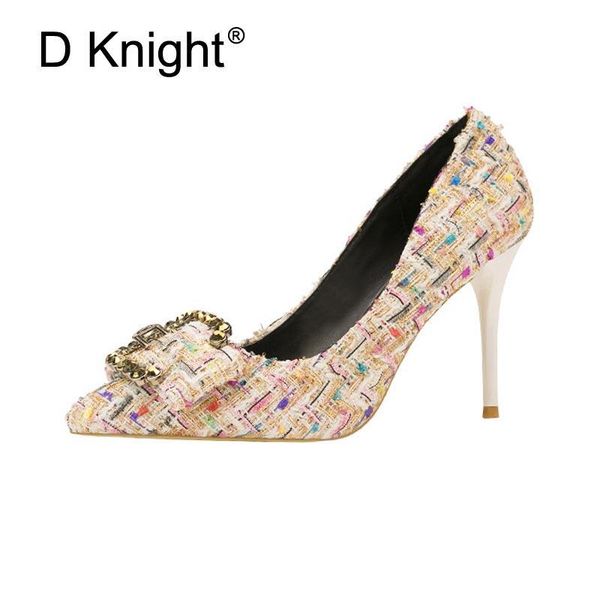 pointed toe stilettos sapatos femininos bronze big buckle pumps for women shoes thin high heels slip on wedding dress, Black
pointed toe stilettos sapatos femininos bronze big buckle pumps for women shoes thin high heels slip on wedding dress, Black
