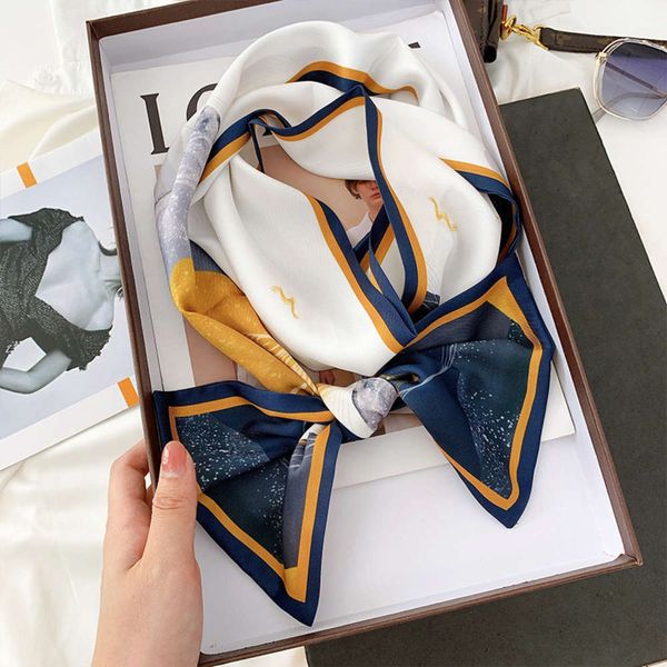 scarf long silk female hair band spring and autumn versatile thousand bird lattice binding bag ribbon foreign style fashion horse, Blue;gray
scarf long silk female hair band spring and autumn versatile thousand bird lattice binding bag ribbon foreign style fashion horse, Blue;gray