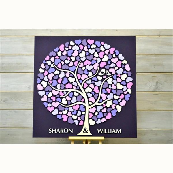 personalised guest book wedding decoration round tree shape custom name and color books alternative sign other event & party supplies
personalised guest book wedding decoration round tree shape custom name and color books alternative sign other event & party supplies
