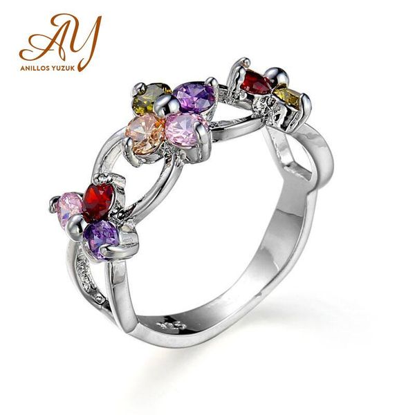 cluster rings anillos yuzuk dazzling sparkling flower engagement finger for women solid silver 925 jewelry wedding statement female, Golden;silver
cluster rings anillos yuzuk dazzling sparkling flower engagement finger for women solid silver 925 jewelry wedding statement female, Golden;silver