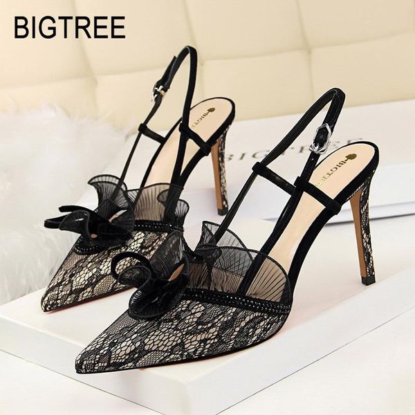 style women pumps high heel shoes lace flower buckle female summer sandals party dress, Black
style women pumps high heel shoes lace flower buckle female summer sandals party dress, Black