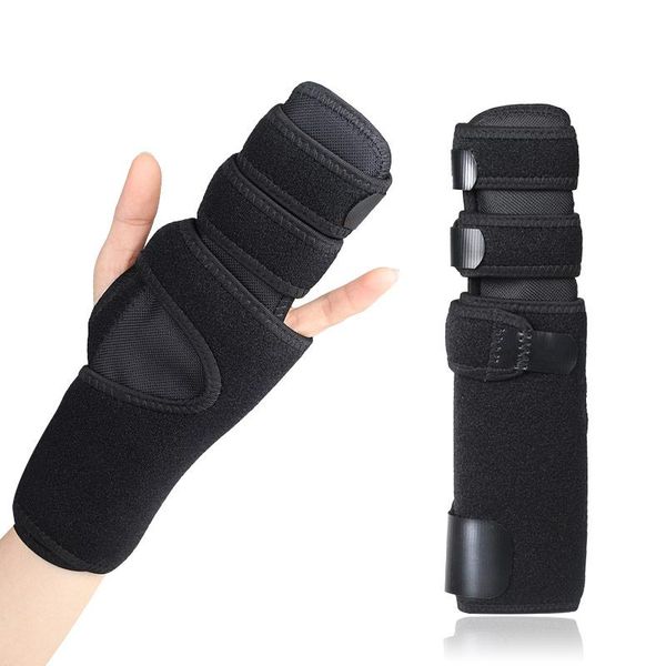 finger and wrist fixation multi-functional fracture valgus sprain fixed splint guard adjustable strap support, Black;red
finger and wrist fixation multi-functional fracture valgus sprain fixed splint guard adjustable strap support, Black;red