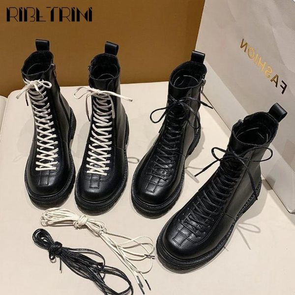 boots ribetrini brand arrivals for dropship shoes lace skidproof rubber sole ankle fashion winter women, Black
boots ribetrini brand arrivals for dropship shoes lace skidproof rubber sole ankle fashion winter women, Black