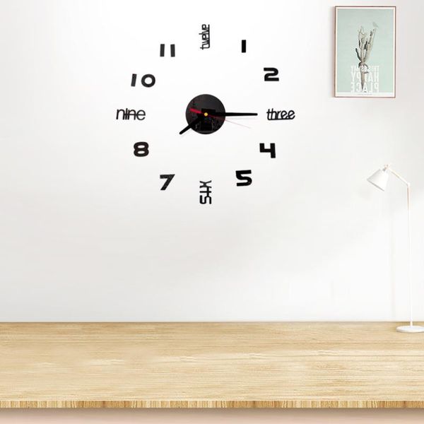 wall clocks frameless diy clock arabic numbers adhesive modern art silent 3d acrylic sticker home decorations for living roo
wall clocks frameless diy clock arabic numbers adhesive modern art silent 3d acrylic sticker home decorations for living roo