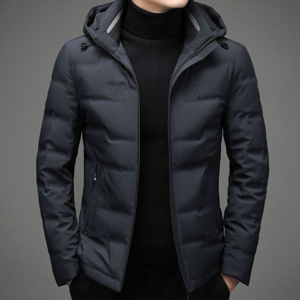 men's wear - 90% white duck down winter medium and long men's et busins detachable hat fashion warm middle-aged, Black;brown
men's wear - 90% white duck down winter medium and long men's et busins detachable hat fashion warm middle-aged, Black;brown