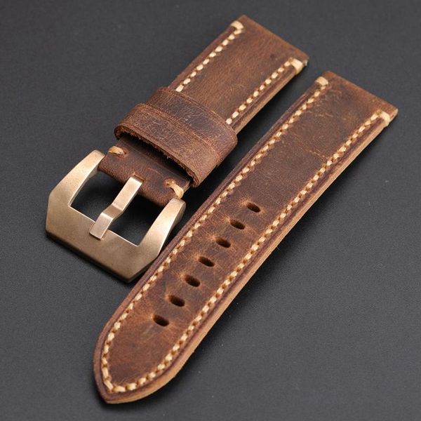 watch bands hand-folded brown leather watchband, 20 21 22 23 24mm is suitable for military watch. bronze strap, buckle bracele, Black;brown
watch bands hand-folded brown leather watchband, 20 21 22 23 24mm is suitable for military watch. bronze strap, buckle bracele, Black;brown