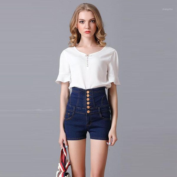 women's shorts 2021 trending casual summer high waist button front detail strappy back denim jeans, White;black
women's shorts 2021 trending casual summer high waist button front detail strappy back denim jeans, White;black