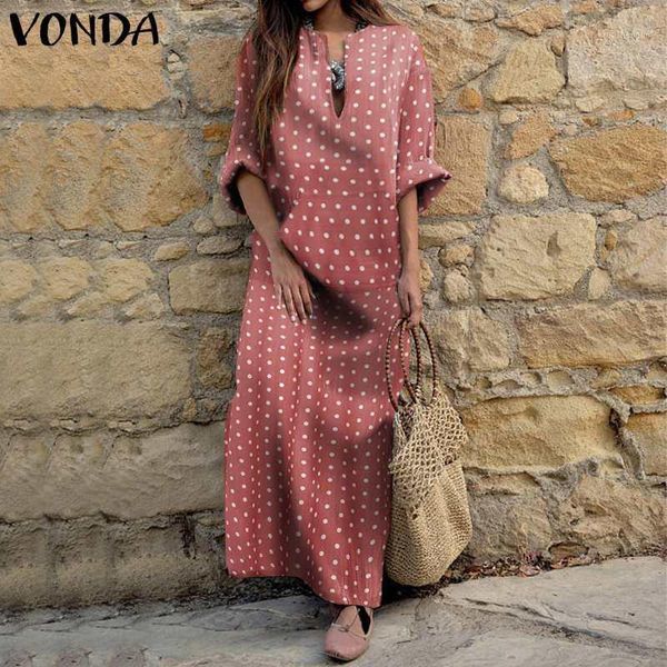 polka dot sundress women summer dress female short sleeve casual loose maxi vestidos kftan dresses baggy long, Black;gray
polka dot sundress women summer dress female short sleeve casual loose maxi vestidos kftan dresses baggy long, Black;gray