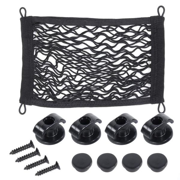 car organizer trunk side cargo luggage elastic storage net mesh pocket for the left or right of seat back
car organizer trunk side cargo luggage elastic storage net mesh pocket for the left or right of seat back