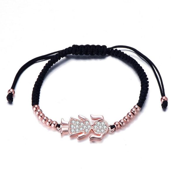 charm bracelets personality cartoon child inlaid crystal pendant bracelet copper bead wax rope girl simple fashion handmade accessories, Golden;silver
charm bracelets personality cartoon child inlaid crystal pendant bracelet copper bead wax rope girl simple fashion handmade accessories, Golden;silver