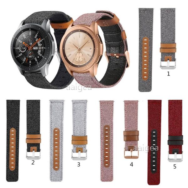 watch bands canvas fabric straps genuine leather for samsung galaxy 42mm 46mm replacement band strap 20mm 22mm, Black;brown
watch bands canvas fabric straps genuine leather for samsung galaxy 42mm 46mm replacement band strap 20mm 22mm, Black;brown