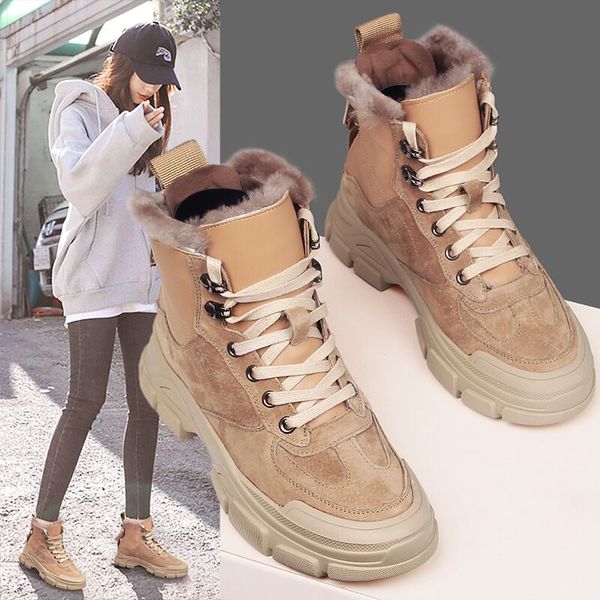 boots 2020 new style womens genuine leather fashion winter martin boots girls winter warm snow boots womens shoes, Black
boots 2020 new style womens genuine leather fashion winter martin boots girls winter warm snow boots womens shoes, Black