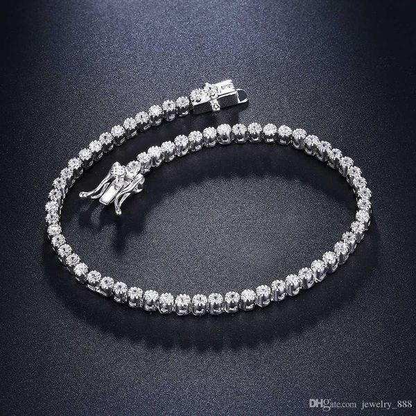 Elegant Pure 925 Silver 17-17.5 Cm Tennis Bracelets Jewelry 2mm Round Crystal Jewellery Luxury Eternal Sterling Silver Bracelet MX190727, Golden;silver
Elegant Pure 925 Silver 17-17.5 Cm Tennis Bracelets Jewelry 2mm Round Crystal Jewellery Luxury Eternal Sterling Silver Bracelet MX190727, Golden;silver