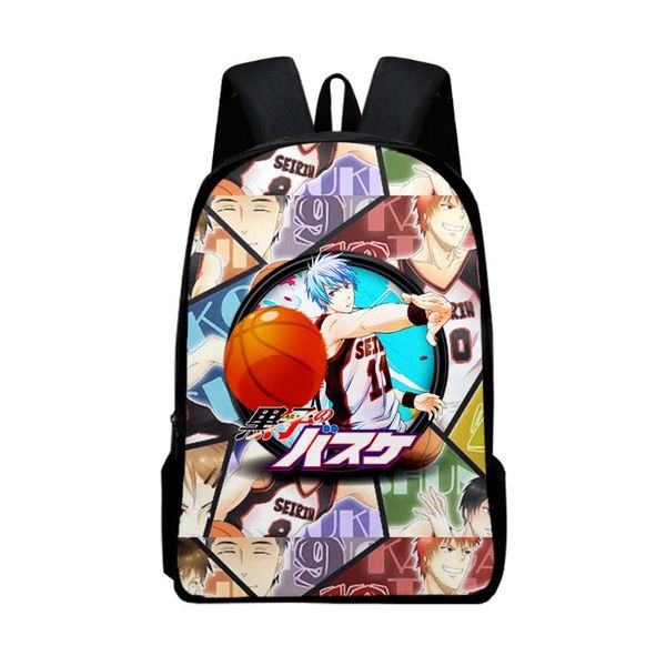 backpack 2021 casual kuroko's basketball schoolbag men/women shoulder travel bag print hip hop teenage girls
backpack 2021 casual kuroko's basketball schoolbag men/women shoulder travel bag print hip hop teenage girls