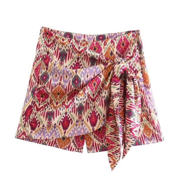 women's shorts elegant red print bohemian women high waist 2021 summer casual short with cute bow streetwear for holiday pary, White;black
women's shorts elegant red print bohemian women high waist 2021 summer casual short with cute bow streetwear for holiday pary, White;black