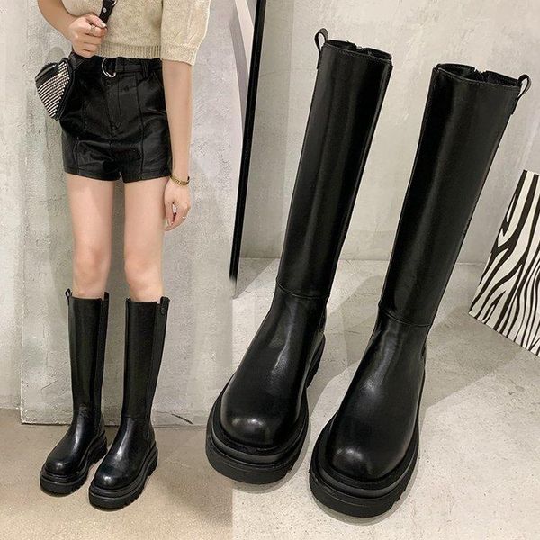 boots 2021 knee high women shoes natural genuine leather platform riding zipper ladies long autumn black 40
boots 2021 knee high women shoes natural genuine leather platform riding zipper ladies long autumn black 40