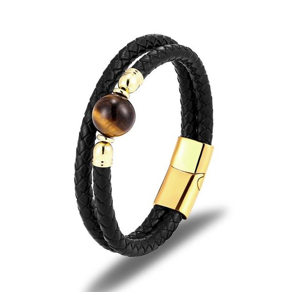 fashion men jewelry natural stone genuine leather bracelet gold metal stainless steel magnetic clasp gift charm bracelets, Golden;silver
fashion men jewelry natural stone genuine leather bracelet gold metal stainless steel magnetic clasp gift charm bracelets, Golden;silver
