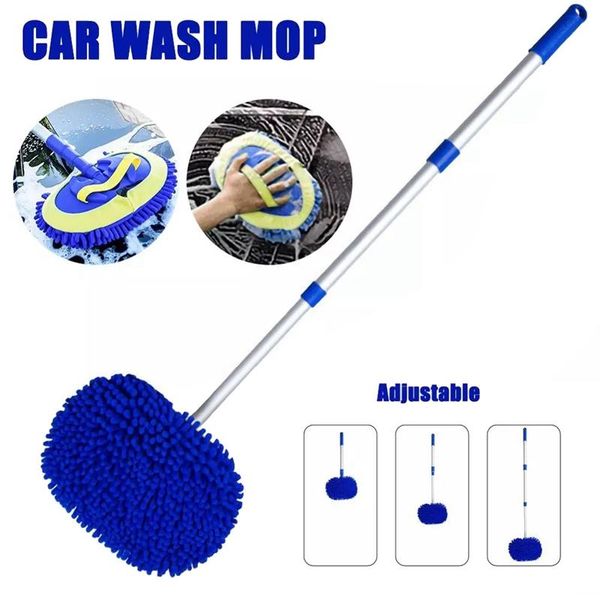 car adjustable aluminum cleaning brush telescoping long handle chenille wash mop sponge
car adjustable aluminum cleaning brush telescoping long handle chenille wash mop sponge
