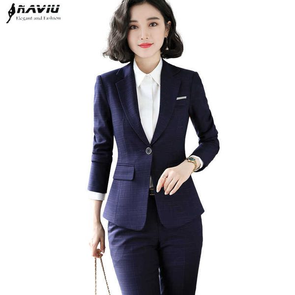 pants suit women fashion ol autumn winter business blazer and trousers office ladies formal work wear 210604, White;black
pants suit women fashion ol autumn winter business blazer and trousers office ladies formal work wear 210604, White;black