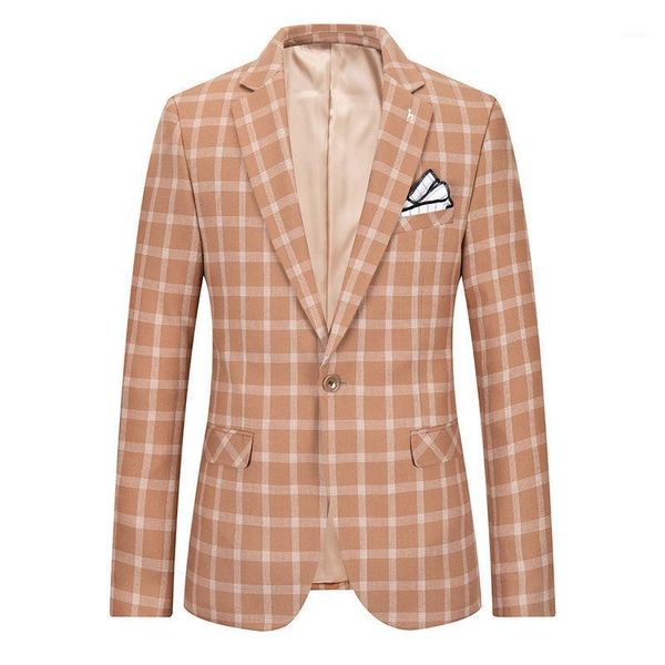 suit men's casual korean plaid british blazer hombre professional dress luxe groom wedding men 2021 khaki suits & blazers, White;black
suit men's casual korean plaid british blazer hombre professional dress luxe groom wedding men 2021 khaki suits & blazers, White;black