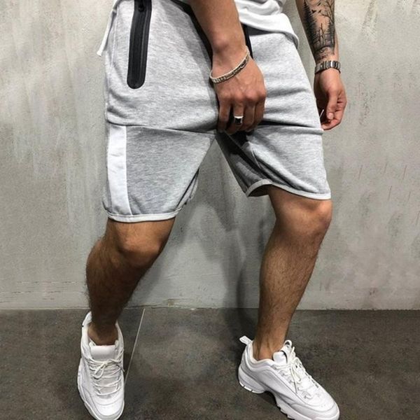 trend european and american sports slim fit splicing five point jogging pants men's tether closed lapel shorts, White;black
trend european and american sports slim fit splicing five point jogging pants men's tether closed lapel shorts, White;black