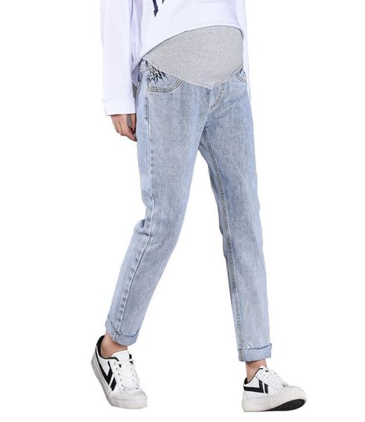maternity bottoms shorha 2021 autumn pregnant women jeans slacks straight belly pants high waist stretched adjustable denim trousers, White
maternity bottoms shorha 2021 autumn pregnant women jeans slacks straight belly pants high waist stretched adjustable denim trousers, White