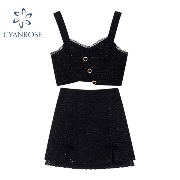 bodycon outfits women tweed chic sleeveless camisole +a-line skirt party night club slim streetwear 2 pieces sets tide 210417, White
bodycon outfits women tweed chic sleeveless camisole +a-line skirt party night club slim streetwear 2 pieces sets tide 210417, White