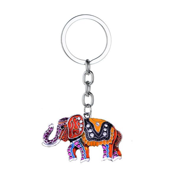 keychains colorful enamel elephant pendant keychain key ring crystal animal charm women girl jewelry friend sister chain, Silver
keychains colorful enamel elephant pendant keychain key ring crystal animal charm women girl jewelry friend sister chain, Silver