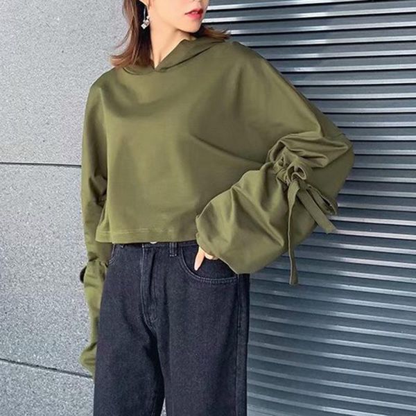 women's hoodies & sweatshirts plain patchwork regular long sleeve hoodie korean style autumn vintage loose blouses fashion streetwear, Black
women's hoodies & sweatshirts plain patchwork regular long sleeve hoodie korean style autumn vintage loose blouses fashion streetwear, Black