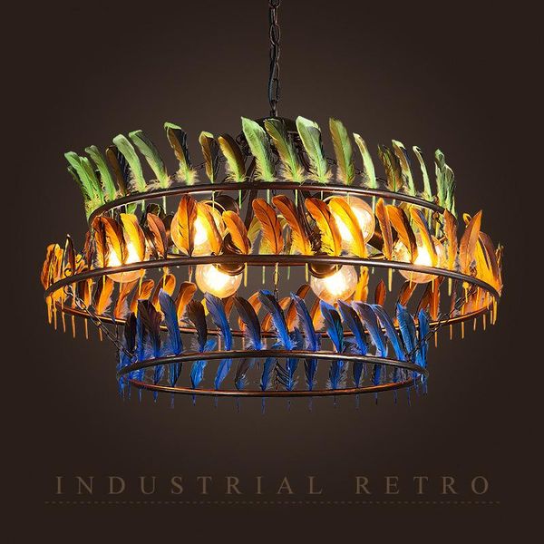 ceiling lights nordic retro color feather lamp bar chandelier american personalized restaurant clothing shop milk tea 
ceiling lights nordic retro color feather lamp bar chandelier american personalized restaurant clothing shop milk tea