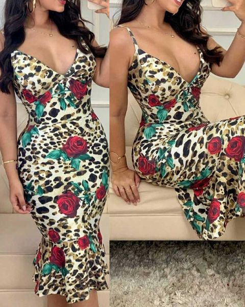 2021 fall new leopard print sling v-neck dress women's slim sling dress printed dress y1006, Black;gray
2021 fall new leopard print sling v-neck dress women's slim sling dress printed dress y1006, Black;gray
