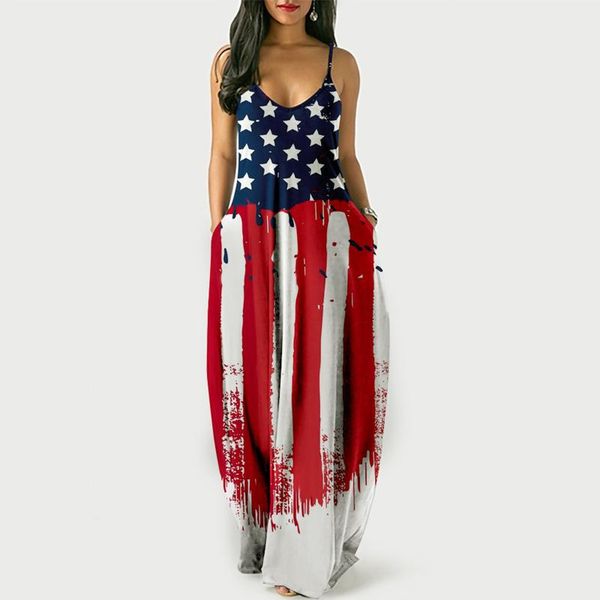 casual dresses women stars and stripes dress sleeveless v-neck summer party cami with pockets independence day vestidos largos verano, Black;gray
casual dresses women stars and stripes dress sleeveless v-neck summer party cami with pockets independence day vestidos largos verano, Black;gray