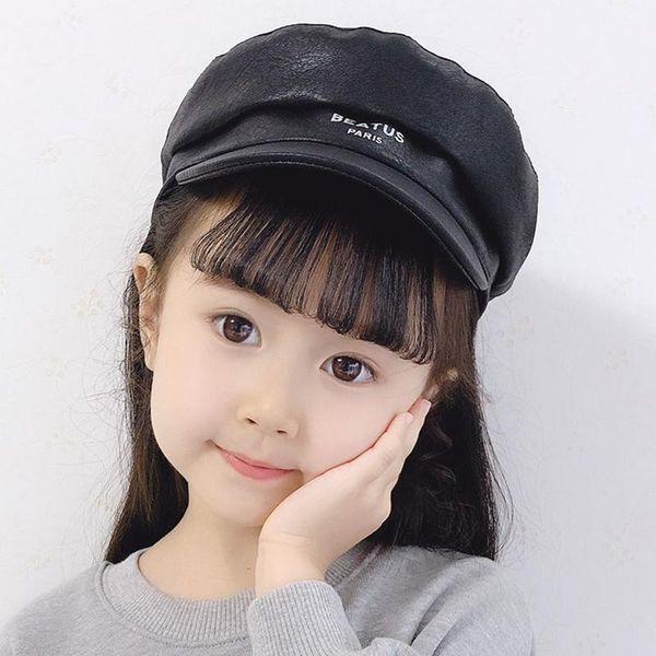 leather simple children beret for elegant lady winter female hats vintage octagonal casual boina autumn girl cap 4-11year berets, Blue;gray
leather simple children beret for elegant lady winter female hats vintage octagonal casual boina autumn girl cap 4-11year berets, Blue;gray