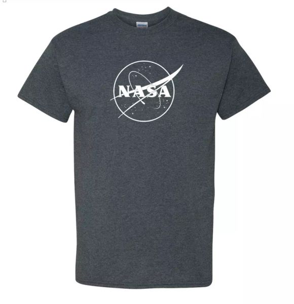 nasa national space agency logo tee shirt science engineering geek retro t-shirt, White;black
nasa national space agency logo tee shirt science engineering geek retro t-shirt, White;black