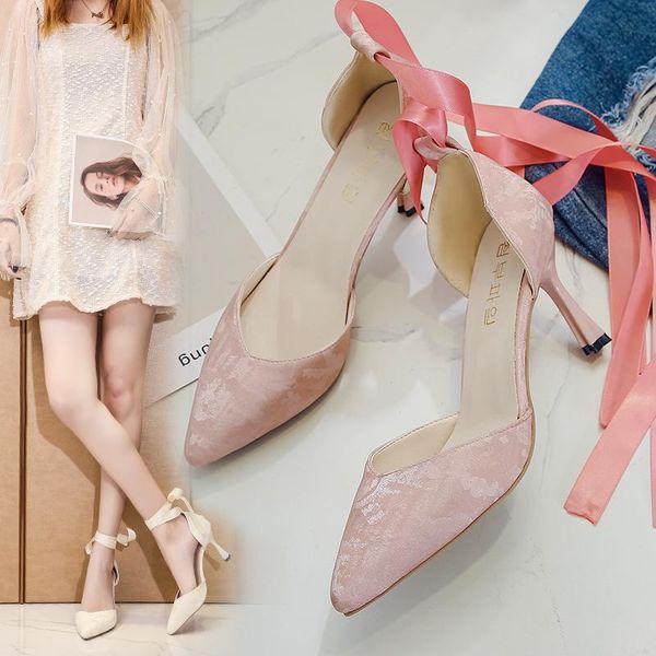 dress shoes fashion strappy high heels women's elegant stilettos pink bridesmaid wedding, Black
dress shoes fashion strappy high heels women's elegant stilettos pink bridesmaid wedding, Black