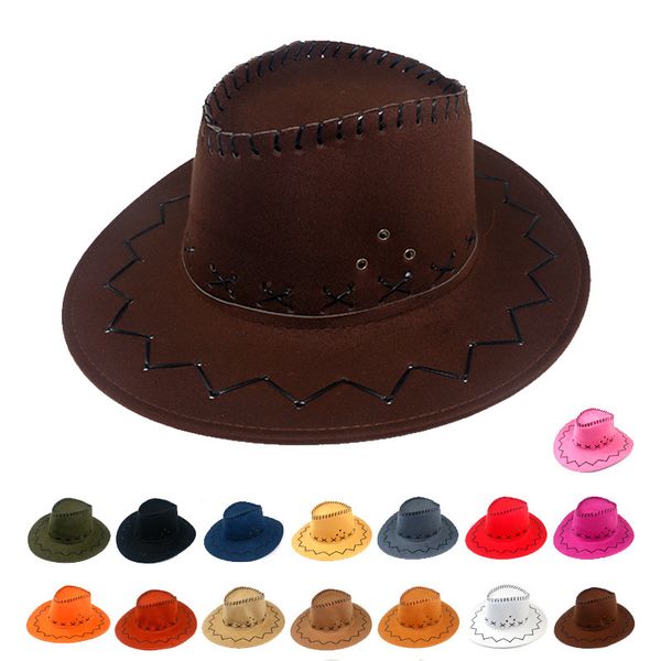 men's and women's sunscreen straw big edge western cowboy hat, lovers' big brim hat, suede western cowboy hat, Blue;gray
men's and women's sunscreen straw big edge western cowboy hat, lovers' big brim hat, suede western cowboy hat, Blue;gray