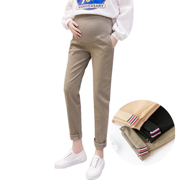 maternity bottoms cotton pants trousers for pregnant women haren pregnancy casual curling loose clothing, White
maternity bottoms cotton pants trousers for pregnant women haren pregnancy casual curling loose clothing, White