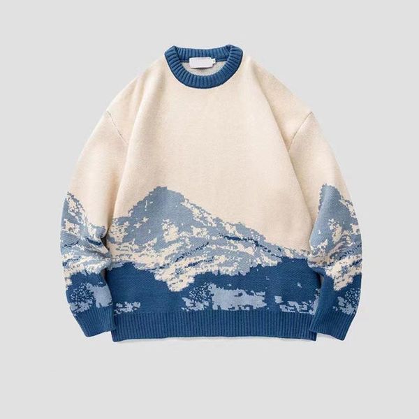men's sweaters 2021 winter couple lazy wool sweater printing nice pullover college loose coats in warm round neck knitted top, White;black
men's sweaters 2021 winter couple lazy wool sweater printing nice pullover college loose coats in warm round neck knitted top, White;black