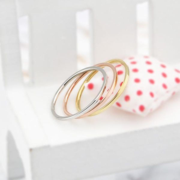 cluster rings fashion extremely fine 1mm two joint smooth ring female index finger tail titanium steel for women wholesale jewelry, Golden;silver
cluster rings fashion extremely fine 1mm two joint smooth ring female index finger tail titanium steel for women wholesale jewelry, Golden;silver