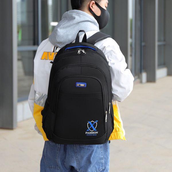 2021 summer new men's oxford cloth backpack college student backpack leisure computer business backpack
2021 summer new men's oxford cloth backpack college student backpack leisure computer business backpack