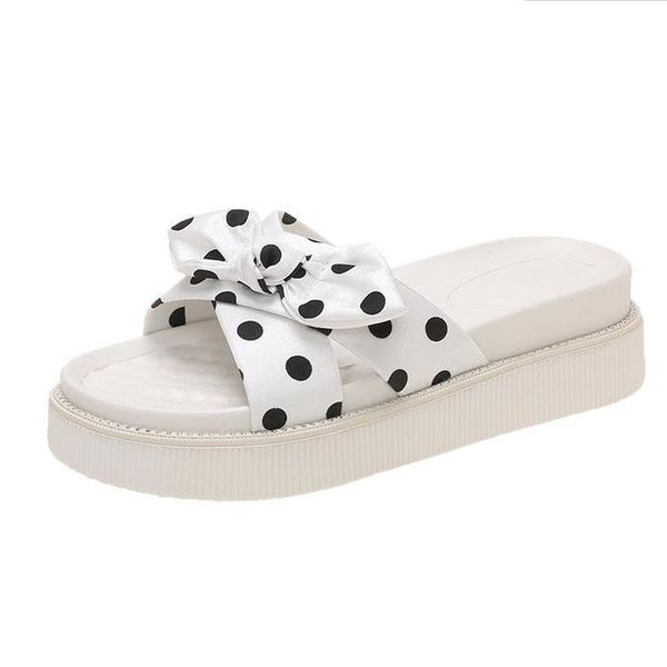 summer women's slippers cross polka dot upper bow embellishment sweet open-toed casual small fresh 2021, Black
summer women's slippers cross polka dot upper bow embellishment sweet open-toed casual small fresh 2021, Black