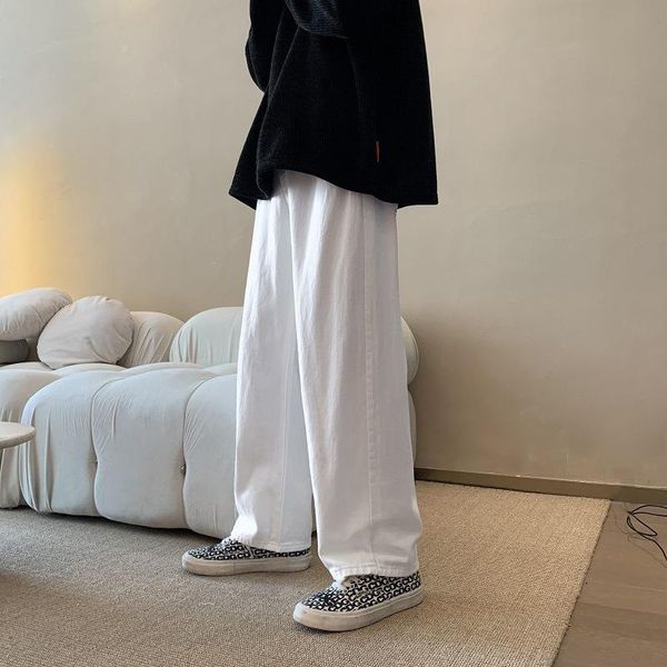 men's jeans straight summer thin section wide-leg pants trend korean version of loose wild mopping tide brand, Blue
men's jeans straight summer thin section wide-leg pants trend korean version of loose wild mopping tide brand, Blue