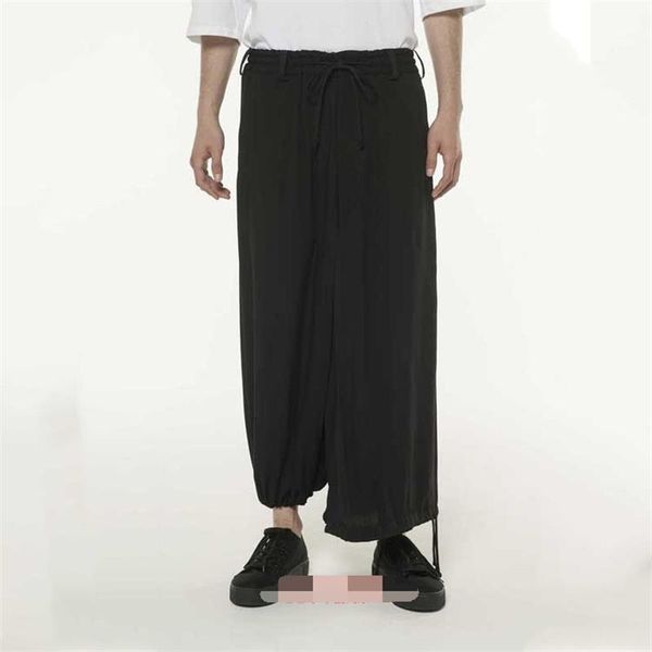 men's pants knickerbockers casual wide leg spring and autumn dark elastic waist design trend youth versatile, Black
men's pants knickerbockers casual wide leg spring and autumn dark elastic waist design trend youth versatile, Black
